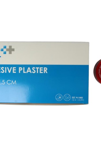 Hekaplast Hechtpleister textiel 5 x 2.5cm (12 Stuks)