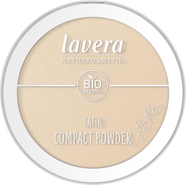 Lavera Satin compact powder medium 02 (9,5 Gram)