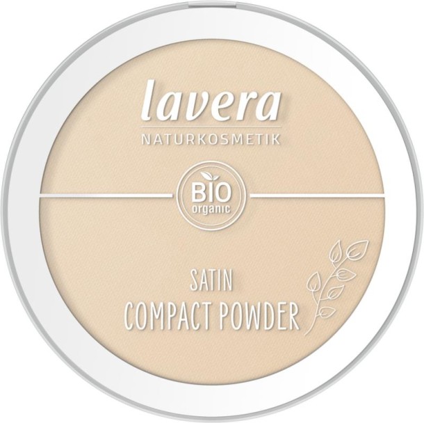 Lavera Satin compact powder medium 02 (9,5 Gram)