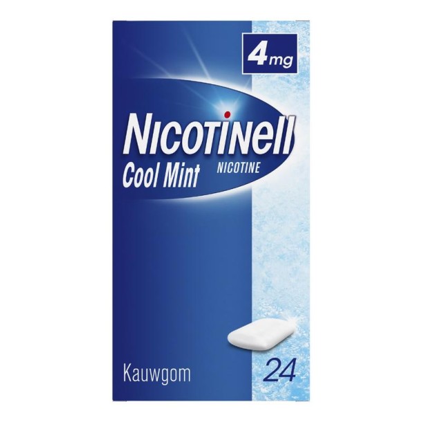 Nicotinell Coolmint 4mg (24 Stuks)