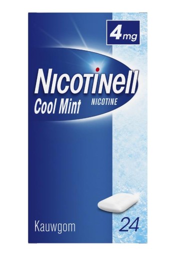 Nicotinell Coolmint 4mg (24 Stuks)