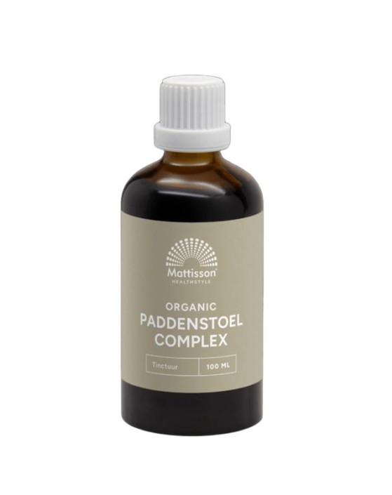 Mattisson Organic paddestoel mushroom complex tinctuur bio (100 Milliliter)