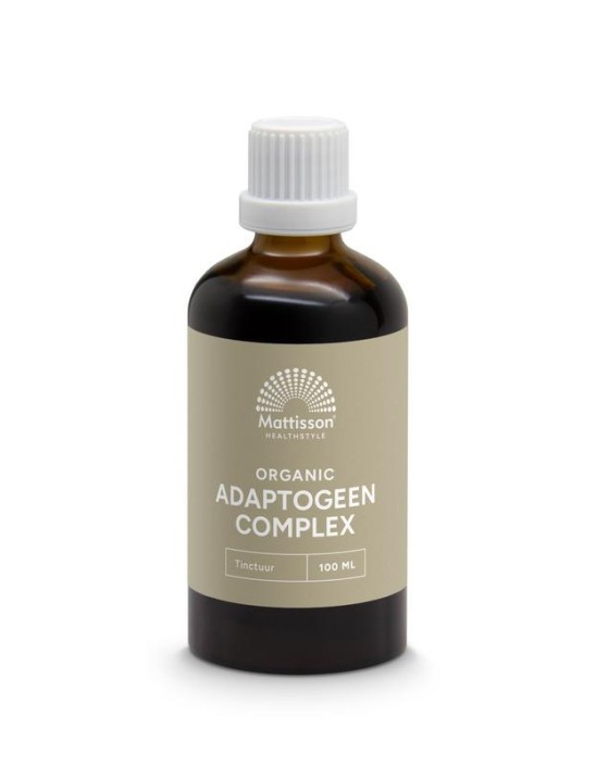 Mattisson Organic adaptogeen complex tinctuur bio (100 Milliliter)