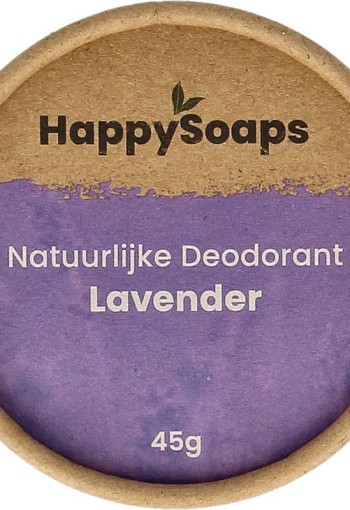 Happysoaps Deodorant lavendel (45 Gram)