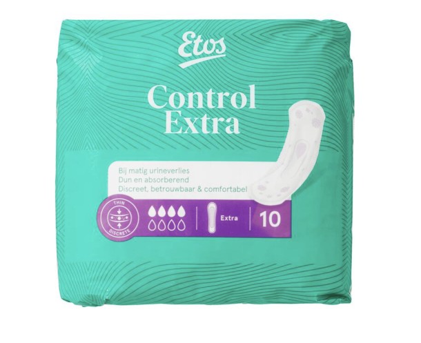  Etos In­con­ti­nen­tie con­trol ex­tra 10 stuks
