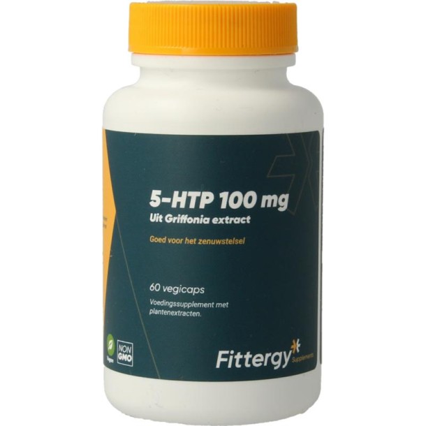 Fittergy 5-HTP 100mg griffonia extract (60 Vegetarische capsules)