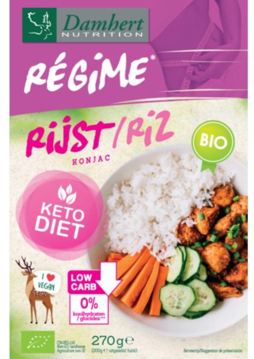 Damhert Regime rijst bio (270 Gram)