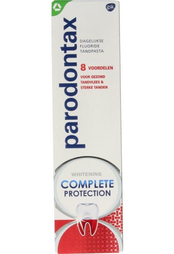 Parodontax Complete protection whitening tandpasta (75 Milliliter)