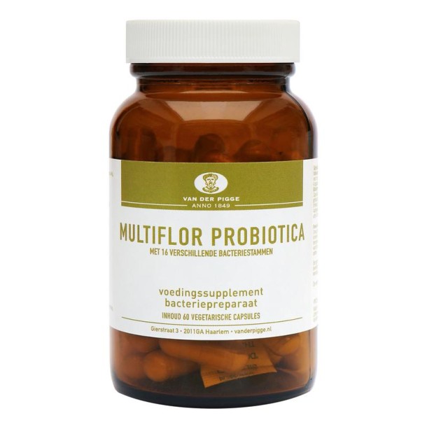 Van der Pigge Multiflor probiotica (60 Capsules)