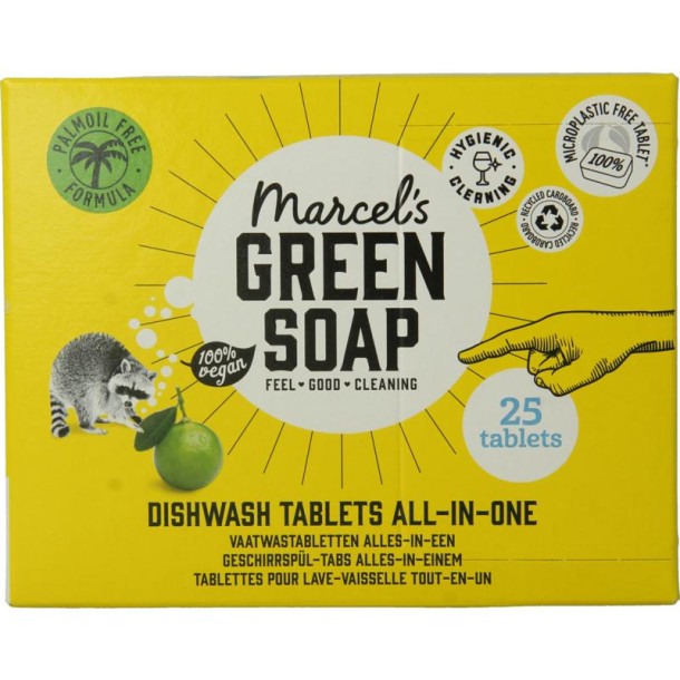 Marcel's GR Soap Vaatwas tabletten (25 Stuks)