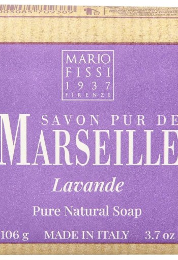 Marseille Zeep natuurlijk lavendel (106 Gram)