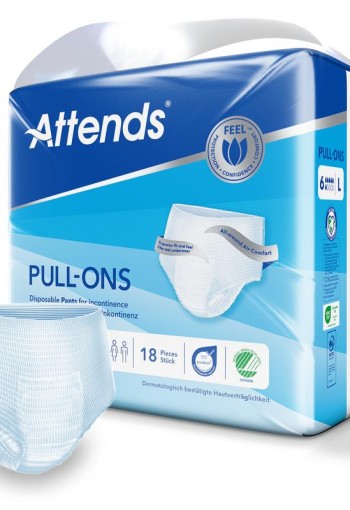 Attends Pull-ons 6 maat L (18 Stuks)