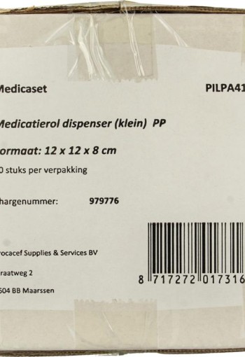 Medica Medicatieroldispenser klein (10 Stuks)