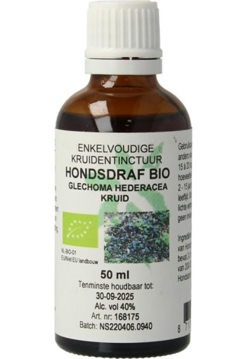 Cruydhof Glechoma hederacea/hondsdraf bio (50 Milliliter)