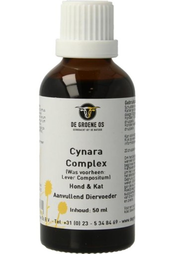 Groene Os Cynara complex hond/kat (50 Milliliter)