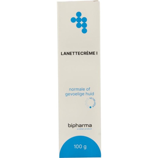 Bipharma Lanettecreme I tube in vouwdoos (100 Gram)