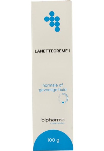 Bipharma Lanettecreme I tube in vouwdoos (100 Gram)