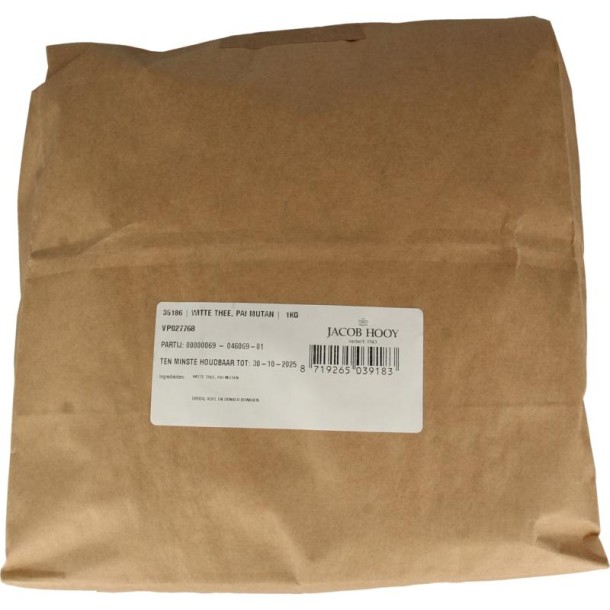 Jacob Hooy Witte thee pai muta (1 Kilogram)