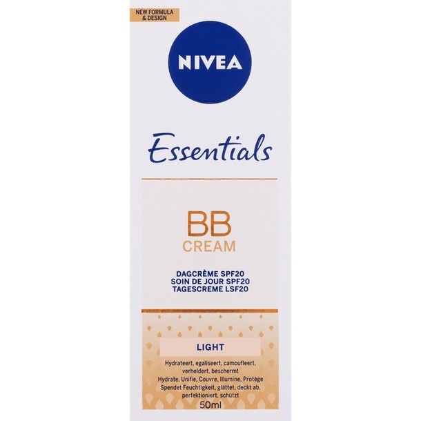 NIVEA Essentials BB Cream Dagcrème SPF15 Light 50 ml