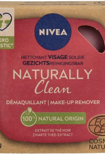 Nivea Naturally clean make up remover (75 Gram)