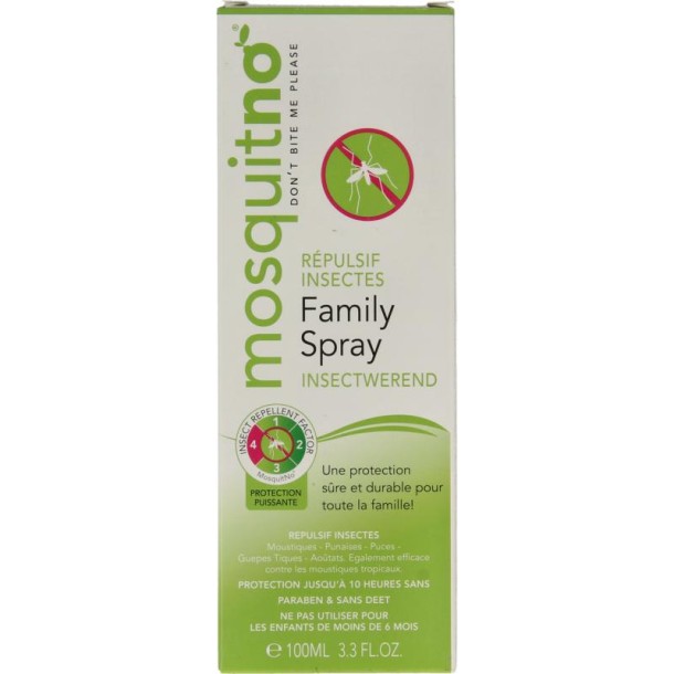 Mosquitno Insect repellent family spray (100 Milliliter)