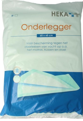 Heka Fluffpull onderlegger 60 x 60cm (8 Stuks)