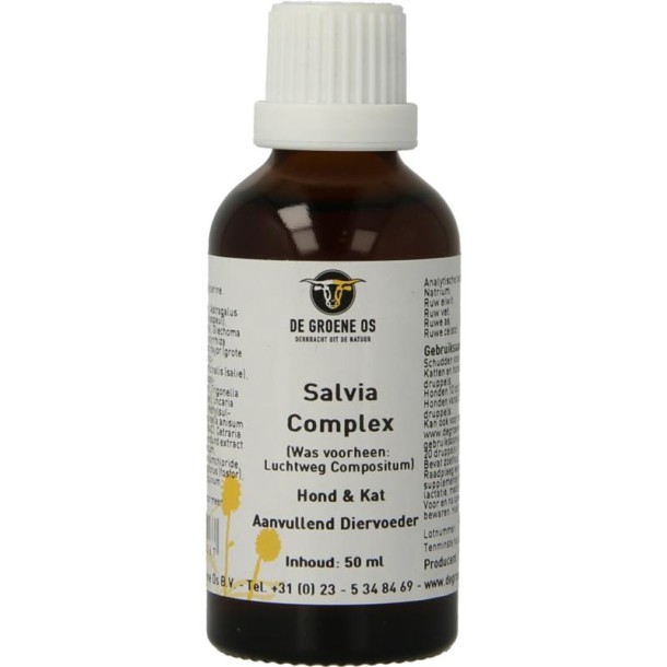 Groene Os Salvia complex hond/kat (50 Milliliter)