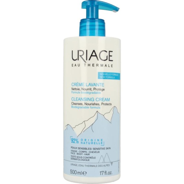 Uriage Thermaal water wascreme (500 Milliliter)
