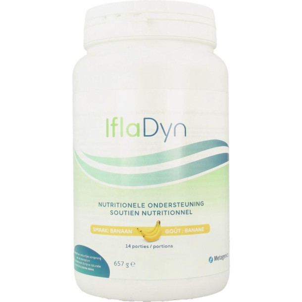 Metagenics Ifladyn banaan 14 scoops (657 Gram)