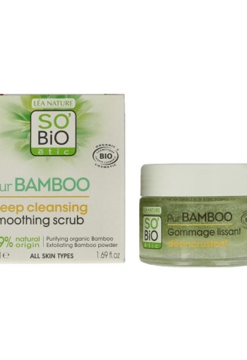 So Bio Etic Bamboo scrub (50 Milliliter)
