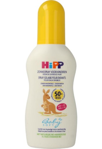 Hipp Baby soft zonnespray voor kinderen (150 Milliliter)