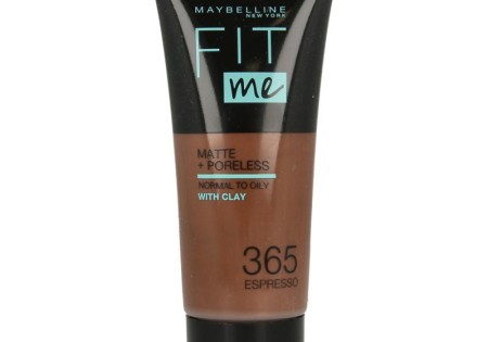 Maybelline Fit Me matte & poreless foundation 365 espresso (1 Stuks)