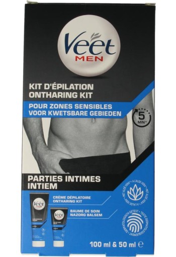 Veet Hair removal kit intimate body parts (150 Milliliter)