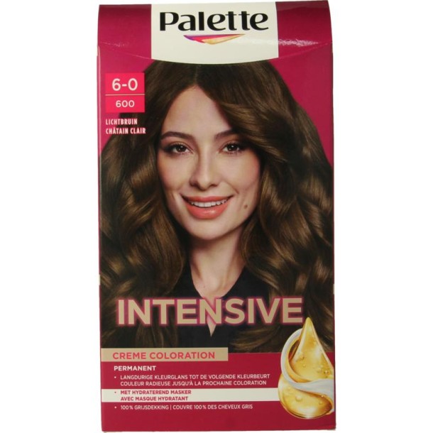 Poly Palette Haarverf 600 Licht bruin (1 Set)