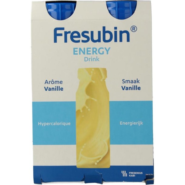 Fresubin Energy drink vanille 200ml (4 Stuks)