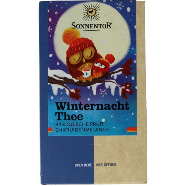 Sonnentor Winternacht thee bio (18 Zakjes)