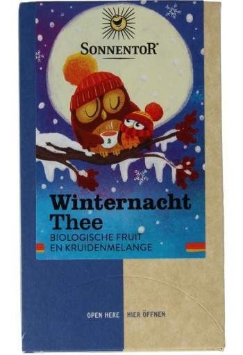 Sonnentor Winternacht thee bio (18 Zakjes)