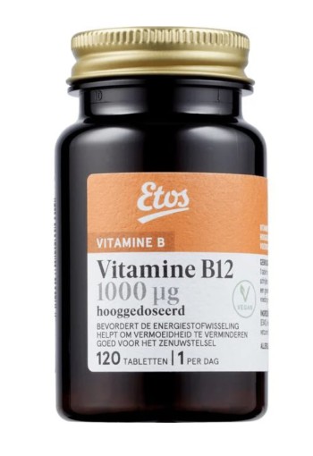 Etos Vitamine B12 1000 ug Tabletten 120 stuks