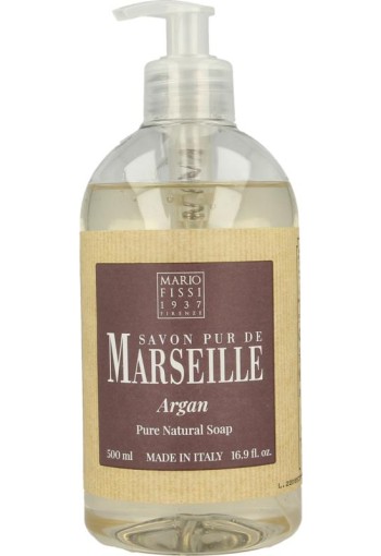 Marseille Zeep natuurlijk vloeibaar argan (500 Milliliter)