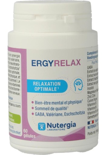 Nutergia Ergyrelax (60 Capsules)
