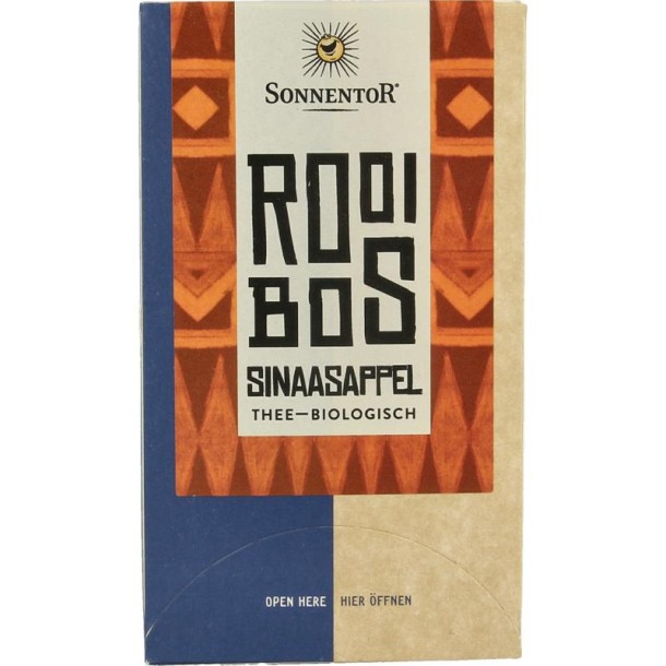 Sonnentor Rooibos & sinaasappel thee bio (18 Zakjes)