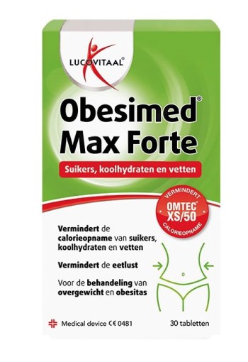 Lucovitaal Obesimed max forte 30 Tabletten leverbaar vanaf half juli