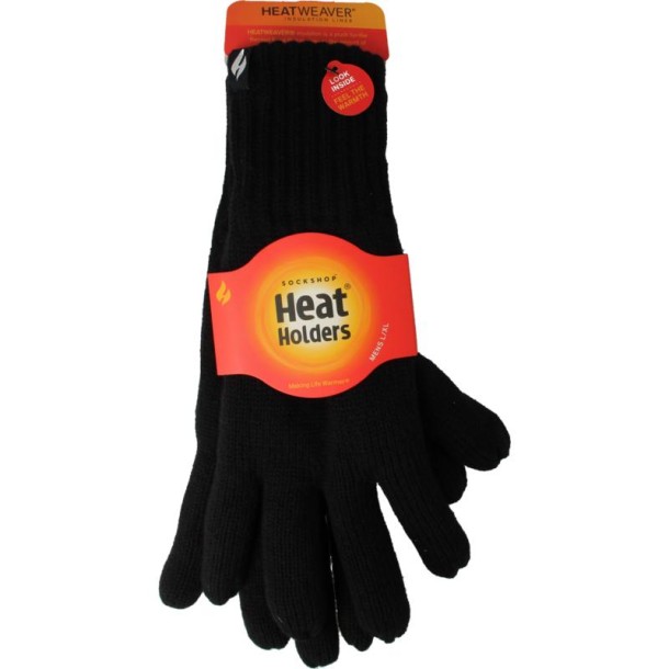 Heat Holders Mens cable gloves navy maat L/XL (1 Paar)