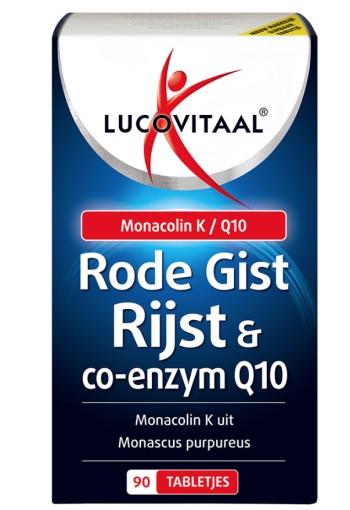 Lucovitaal Rode gist rijst + visolie & Q10 (63 Capsules) 