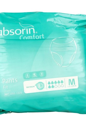 Absorin Comfort pants fit maat M tot 120cm (14 Stuks)