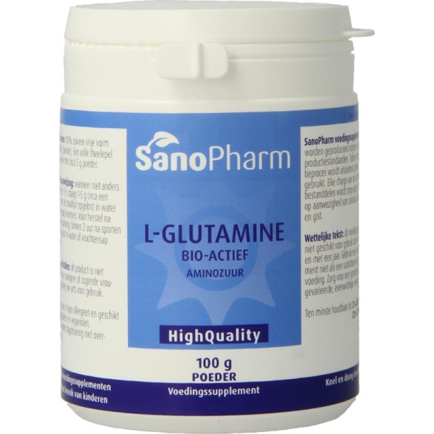 Sanopharm L-Glutamine (100 Gram)
