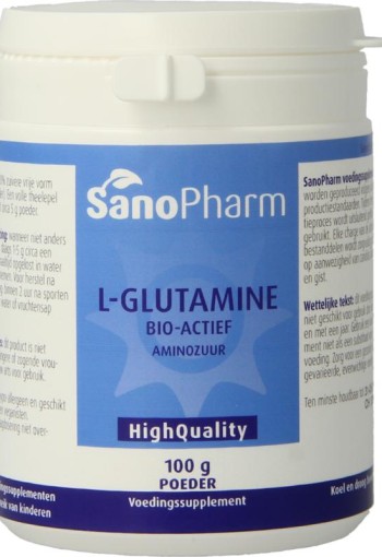 Sanopharm L-Glutamine (100 Gram)