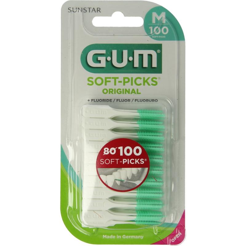 GUM Soft picks original medium (100 Stuks)
