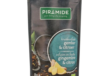 Piramide Gember citroen bio (80 Gram)