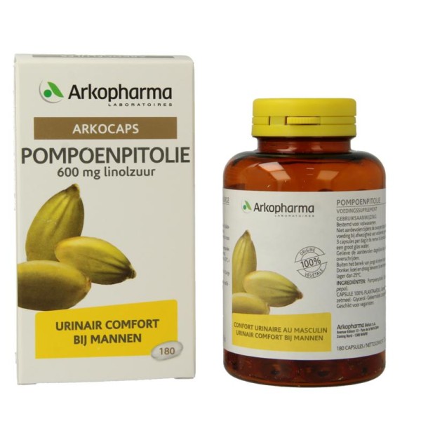 Arkocaps Pompoenpitolie (180 Capsules)